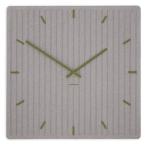 Stenska ura Luxhora Lineara Light Grey 11 barv kazalcev