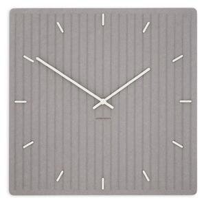 Stenska ura Luxhora Lineara Light Grey 11 barv kazalcev
