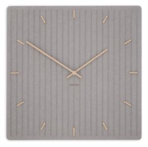 Stenska ura Luxhora Lineara Light Grey 11 barv kazalcev