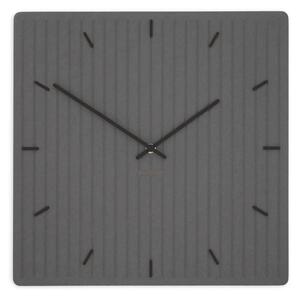 Stenska ura Luxhora Lineara Black 11 barv kazalcev