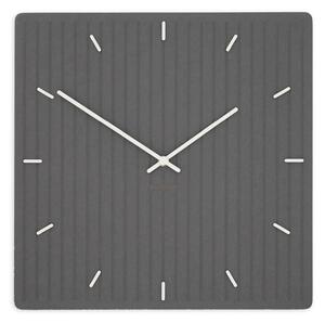 Stenska ura Luxhora Lineara Black 11 barv kazalcev