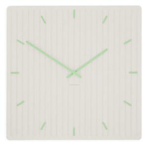 Stenska ura Luxhora Lineara White 11 barv kazalcev