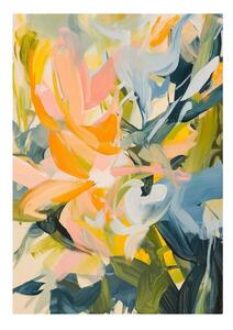 Tiskana slika na platnu 70x100 cm Floral Gust – Styler