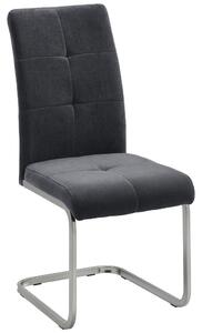 Bessagi Home Nihajni Stol Lucie, Siva