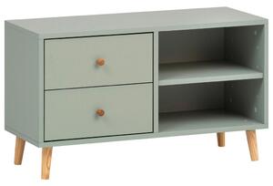 GARDEROBNA KLOP pastelno zelena