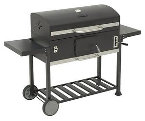 Kingstone KMS Žar na oglje Black Angus Maxi (Površina za peko (Š x G): 92 x 43 cm, Črne barve)