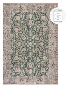 Zelena pralna preproga 190x290 cm Beau Floral – Flair Rugs