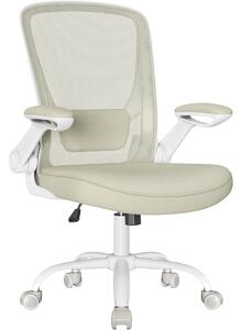 Ergonomska pisarniška stolica v barvi ovsenih kosmičev