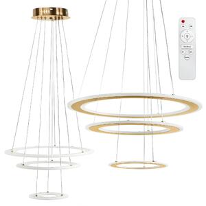 Viseča svetilka LED G041-3CP BRUSH GOLD
