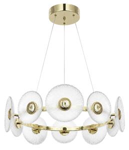 VISEČA STROPNÁ SVETILKA SWE071-CP 60cm GOLD