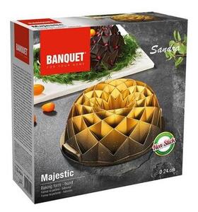 Banquet Cast bundt cake form MAJESTIC Sandra premer 24 cm