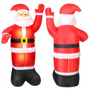 XL napihljiv Božiček z LED osvetlitvijo 180cm - Zortiva