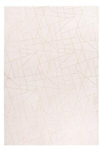 RAVNO TKANA PREPROGA Bijou 125 Creme / Gold 80/150 cm krem barve, zlate barve