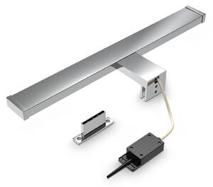 B.K. Licht LED-stenna svetilka BKL1230, krom/bela, širina 40 cm, kovina, IP44, Krom, Kopalnica, Kovina, Sodobni
