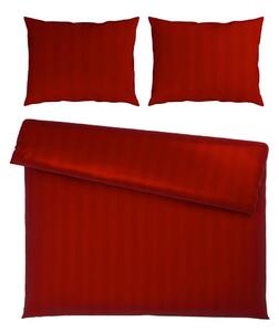 Premium Living Posteljnina Xenia Streif Xxl, Rdeča, 2x60/80, 200/200