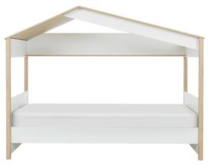 Mömax Postelja Matis, Bela, Barva Kostanja, 90x200