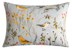 Prevleka za vzglavnik iz mikrovlaken SPRING BIRDS 70x90 cm, barvna