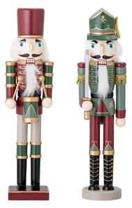 Lesene božične figurice v kompletu 2 ks (višina 38 cm) Darren – Bloomingville