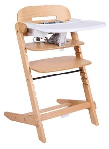 STOLČEK ZA HRANJENJE Brunch 63/48,5/81 cm naravne barve