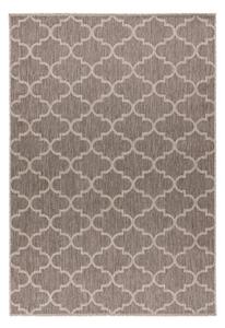 PREPROGA ZA ZUNANJO UPORABO Taupe 120/170 cm tkano rjavosiva