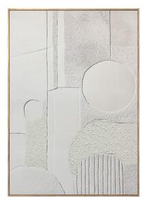 Slika z ročno naslikanimi elementi 70x100 cm Lan 3D Illusion – Styler