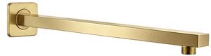 Kvadratni nosilec za tuš REA JS-9022BG 40cm Brush Gold