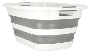 Venus Košara za perilo (Do x Š x V: 27 x 61 x 46 cm, Bela/siva)