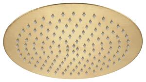 Okrogla tuš glava REA JS-P014BG 30cm Brush Gold