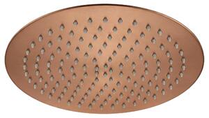 Okrogla tuš glava REA JS-P014BRG 30cm Brush Copper