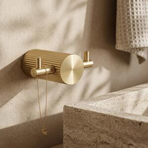 Kopalniški obešalnik 64104A SOLO Brush Gold