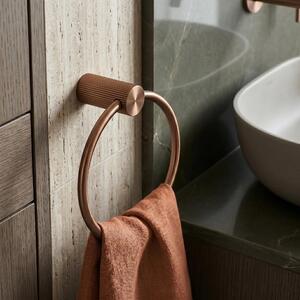 Kopalniški obešalnik Ring 64106 SOLO Brush Copper