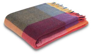 ODEJA BRIGHT SQUARE 130/170 cm modra