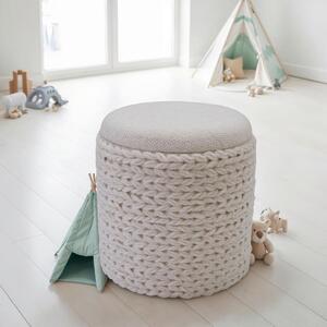 Livetastic Tabure Wolle, Krem Barva