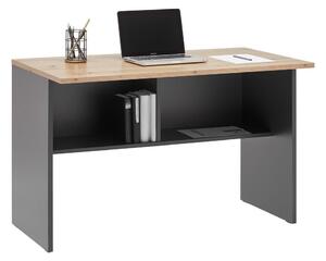 Mömax Pisalna Miza Shelf, Barva Hrasta, Antracit