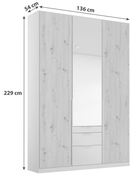 Modern Living Omara S Klasičnimi Vrati Alabama, Barva Hrasta