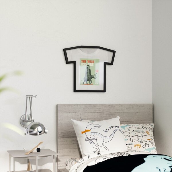 Črn plastičen stenski okvir 50x54,5 cm T-Frame – Umbra