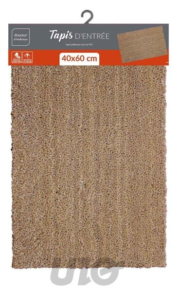 Predpražnik iz kokosovih vlaken 40x60 cm Paco – douceur d'intérieur