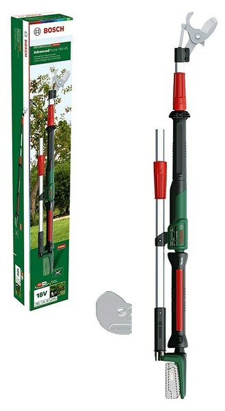 Bosch Power for All 18V Akumulatorske vrtne škarje AdvancedPrune 18V-45 s podaljškom (18 V, Li-ion, Brez baterije, Maksimalna debelina vej: 45 mm) pro