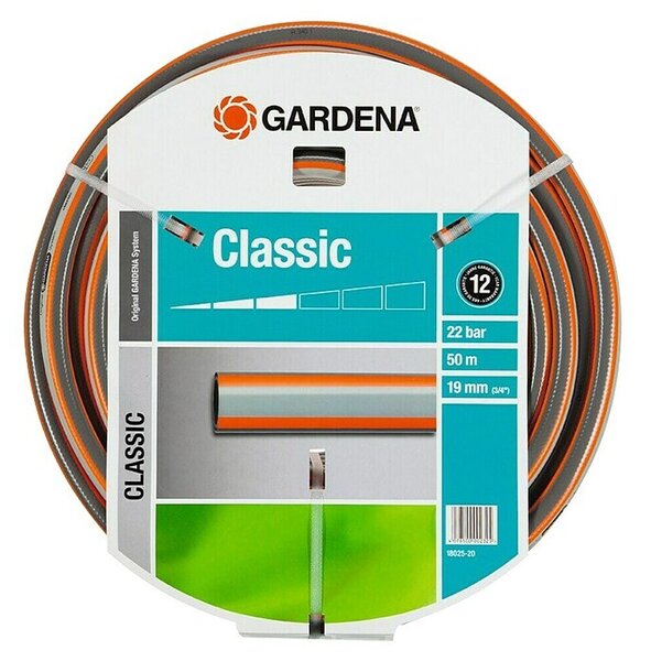 Gardena Classic Vrtna cev (Dolžina: 50 m, Diameter cevi: 19 mm, Tlak porušitve: 22 bar)
