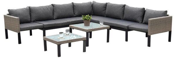 Gardenson Lounge Garnitura Amantea, Raztegljiva