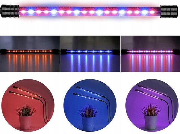 40 LED UV svetilki za rast rastlin 20W