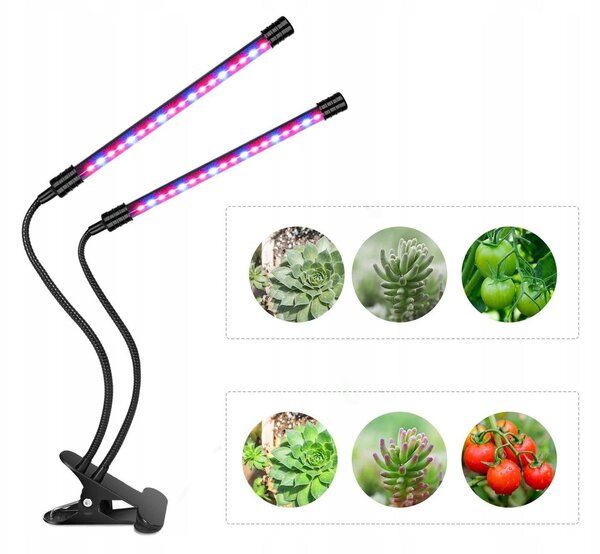 40 LED UV svetilki za rast rastlin 20W