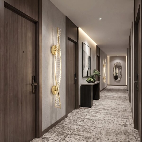 STENSKA LED SVETILKA APP1952-W 100cm GOLD