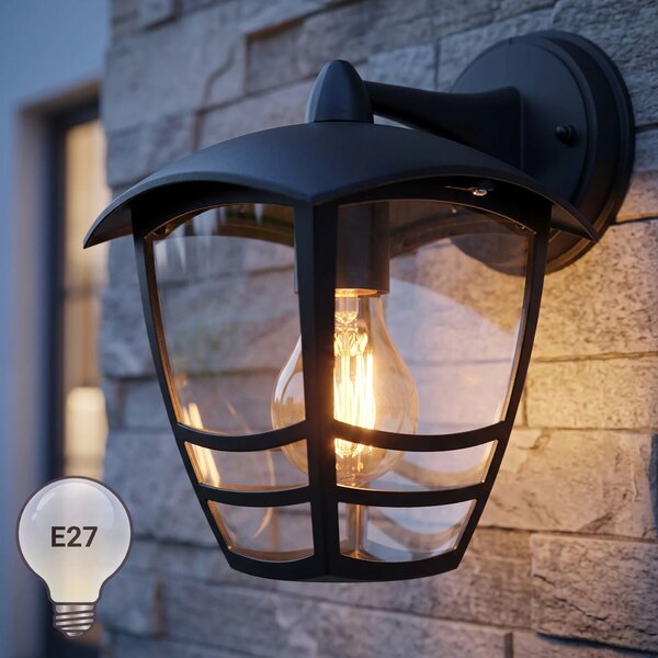 Fasadna stenska svetilka JNH037-1G Black