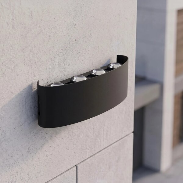 Fasadna stenska svetilka LED JNH041-8G Black