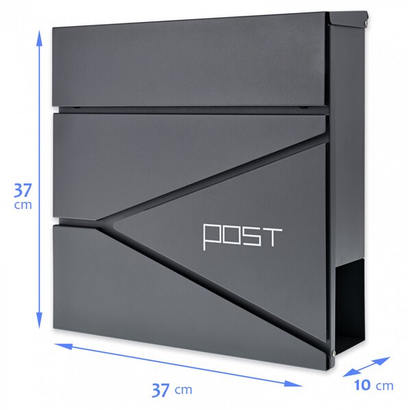 Poštni nabiralnik - Molde graphite