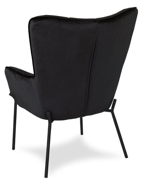 Fotelja Elverum - Satin Black