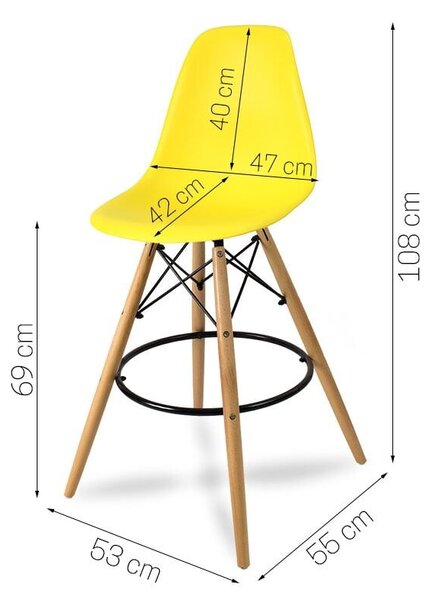 Barska stolica - Oslo Yellow