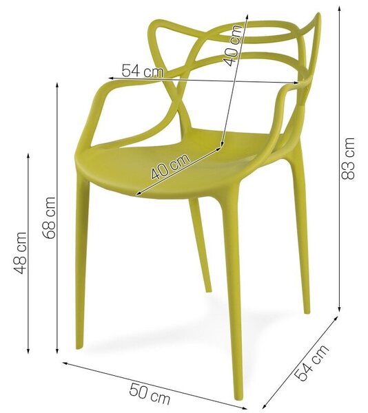 Stolica - Masters mustard yellow