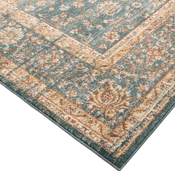 Modrozelena preproga 160x220 cm Raja – Asiatic Carpets